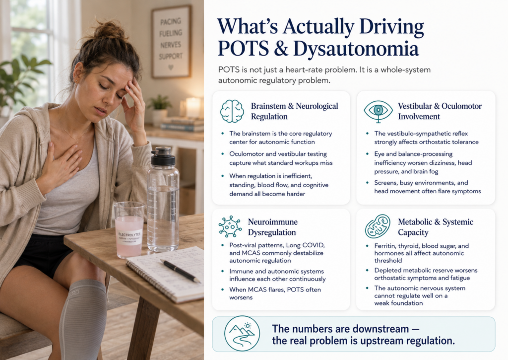 What causes POTS & Dysautonomia